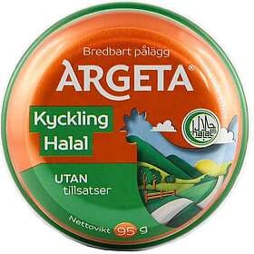 Argeta Kycklingpastej Halal 95g
