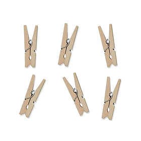 Små Klädnypor trä 20-pack