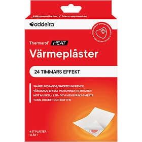 Addeira Thermarol Värmeplåster 4-pack