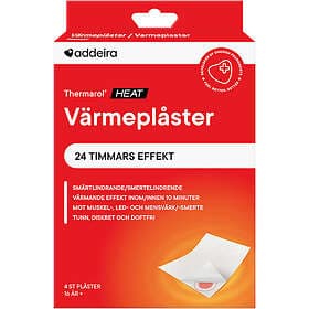 Addeira Thermarol Värmeplåster 4-pack