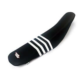 Kawasaki Motoseat Kx250/kx250f Stripes Seat Cover Svart