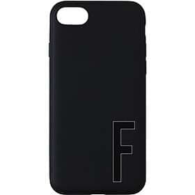 Design Letters Personal Cover iPhone Black A-Z F