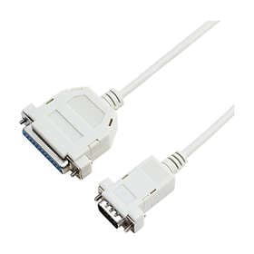 Eletra Rs232 Db9 Hane Db25 Hona 2m