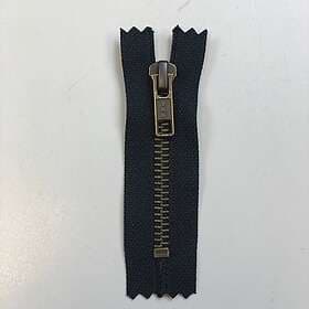 YKK Svart Jeans blixtlås 12 cm