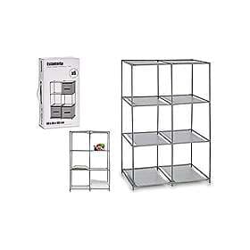 Bigbuy Home S3606938 Arrangör, Grå, Olika material, Standard