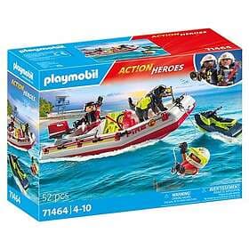 Playmobil Action 71464 Fireboat with Aqua Scooter
