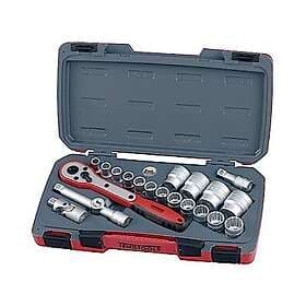 Teng Tools T1221-6 Hylsnyckelsats 21-delar 1/2"