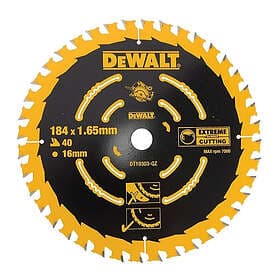 Dewalt DT10303 Sågklinga 184mm 40T för fina snitt ELITE