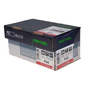 Festool Slippapper STF 80x133mm P80 GRANAT (50-P)