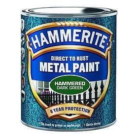 Hammerite Rostskyddsfärg Hammarlack Mörkgrön 250ml 5078310