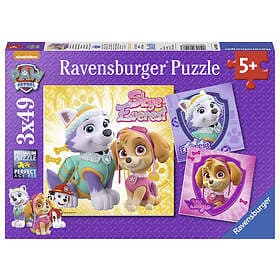 Ravensburger Pussel Paw Patrol Glamourous Girls 3x49 Bitar