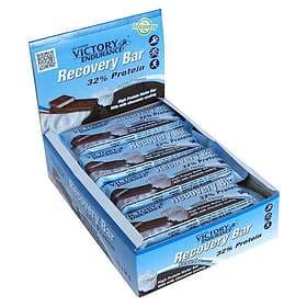 Victory Endurance Recovery 50g 12 Units Yogurt Protein Bars Box Brun