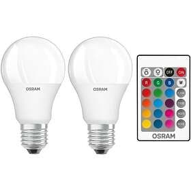 Ledvance LED-lampa med fjärrkontroll, 2 pack, E27
