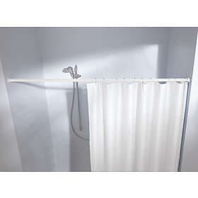Kleine Wolke duschdraperistång, 75-125 cm, vit