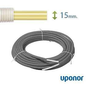 Uponor 50 meter Universal Pex Rör-i-Rör 15 mm till vatten och värme