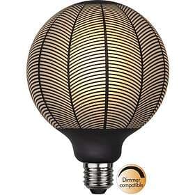 Star Trading LED-lampa E27 G125 Graphic (Mönstrad)
