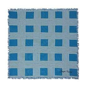 Lexington Checked Recycled Cotton picknickfilt 150x150 cm Blue