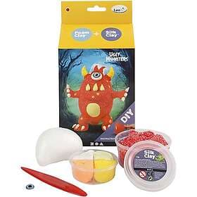 Silk Clay Modellera Foam och Monster Röd