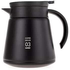 Hario V60 Insulated Stainless Steel Server storlek 03 800ml. svart