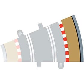 Scalextric Radius 2 Curve Outer Borders 22,5° x 4
