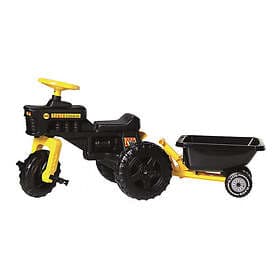 Plasto Tramptraktor med släp svart
