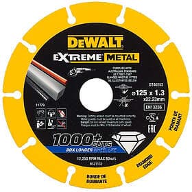 Dewalt DT40252 Diamantkapskiva för stålmaterial 125mm