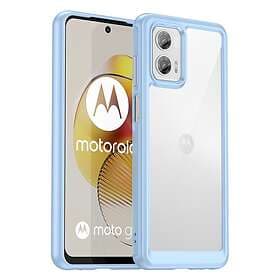 Skalo Motorola Moto G73 5G Transparent TPU Bumper Skal