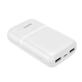 Deltaco 10000mAh 2x USB-A 1x USB-C 10,5W PB-C1005