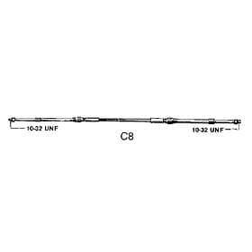 Ultraflex C8 Control Cable Silver 28´