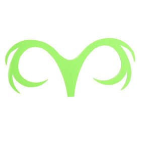 Fly-Dressing Double Dragon Tails XL 3-pack Fluo Chartreuse