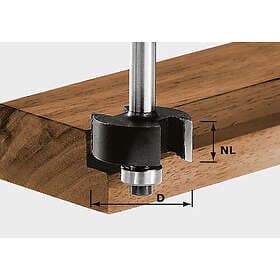 Festool Fals-/kantfräs HW S8 D31,7/NL 12,7