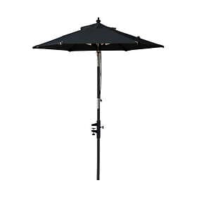 Cinas Balkongparasoll Nero svart Ø180 cm