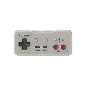 Retro-Bit Origin8 Wireless Controller, 2,4G Pad NS, GB Grey Trådlös Kontroll