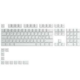 Glorious GPBT Keycaps ISO NOR-Layout (114st) Arctic White