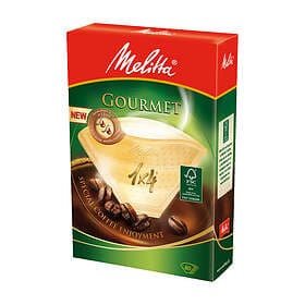 Melitta Kaffefilter Gourmet 1x4 Oblekta 80st