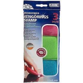 Smart Microfiber Rengöringssvamp 3-pack