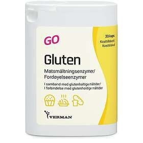 Verman Gluten GO Matsmältningsenzym, 30 st