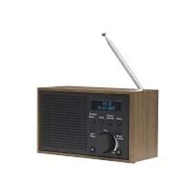 Denver FM/DAB+ Radio Trä/Grafit