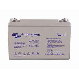 Victron 12V 110Ah AGM Deep Cycle Batteri.