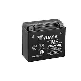 Yuasa Mc batteri YTX20L-BS MF AGM 12v 18,9 Ah