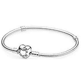 Pandora Damarmband HEART CLASP SNAKE CHAIN BRACELET