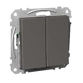 Schneider Electric Strömbrytare Exxact Dubbel-trapp WDE003126