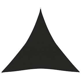 vidaXL Solsegel 160g/m² svart 4,5x4,5x4,5 m HDPE 311755