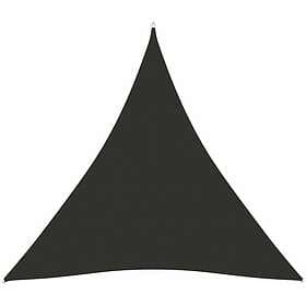 vidaXL Solsegel Oxfordtyg trekantigt 4,5x4,5x4,5 m antracit 135123