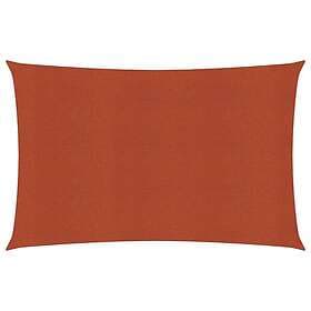 vidaXL Solsegel 160g/m² terrakotta 2x4,5 m HDPE 311340