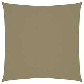 vidaXL Solsegel oxfordtyg fyrkantigt 4,5x4,5 m beige 135140