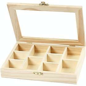 Creativ Company Askar med Glaslock 1 st Ask glaslock, stl. 15,5x20,5x3,5 cm, st. 56930