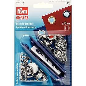 Prym ÖLJETTER 8 MM SILVER 24 ST