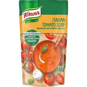 Knorr Tomatsoppa Enkel att tillaga som en snabb lunch eller middag Med Mascarpone Gjord på hållbart odlade tomater 570ml 2 portioner