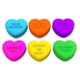NeeDoh Teenie Squueeze Hearts 3-Pack